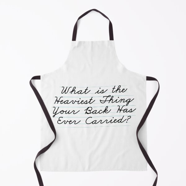 Item preview, Funny What is the Heaviest Thing Your Back Has Ever Carried? Cool T-Shirt designed and sold by cizito.