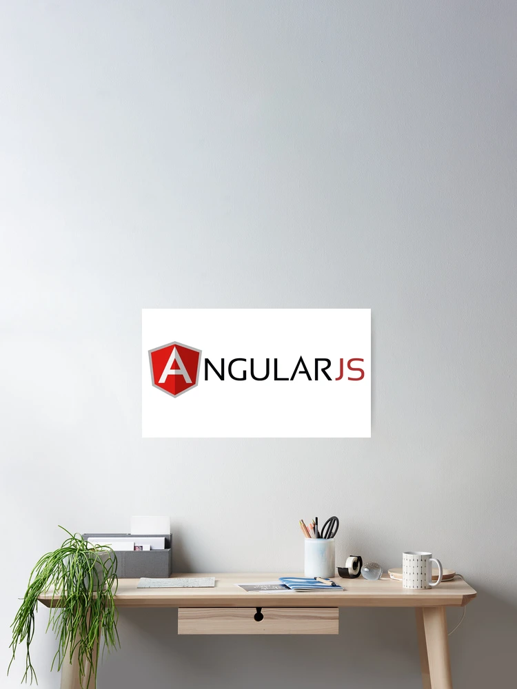 Thumbnail 2 of 3, Poster, angular js angularjs javascript designed and sold by yourgeekside.