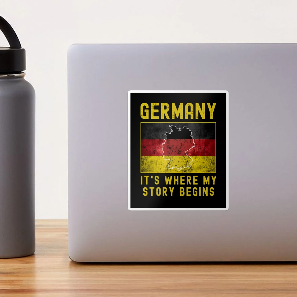 Proud German Patriot Sticker for Sale by worldpopulation