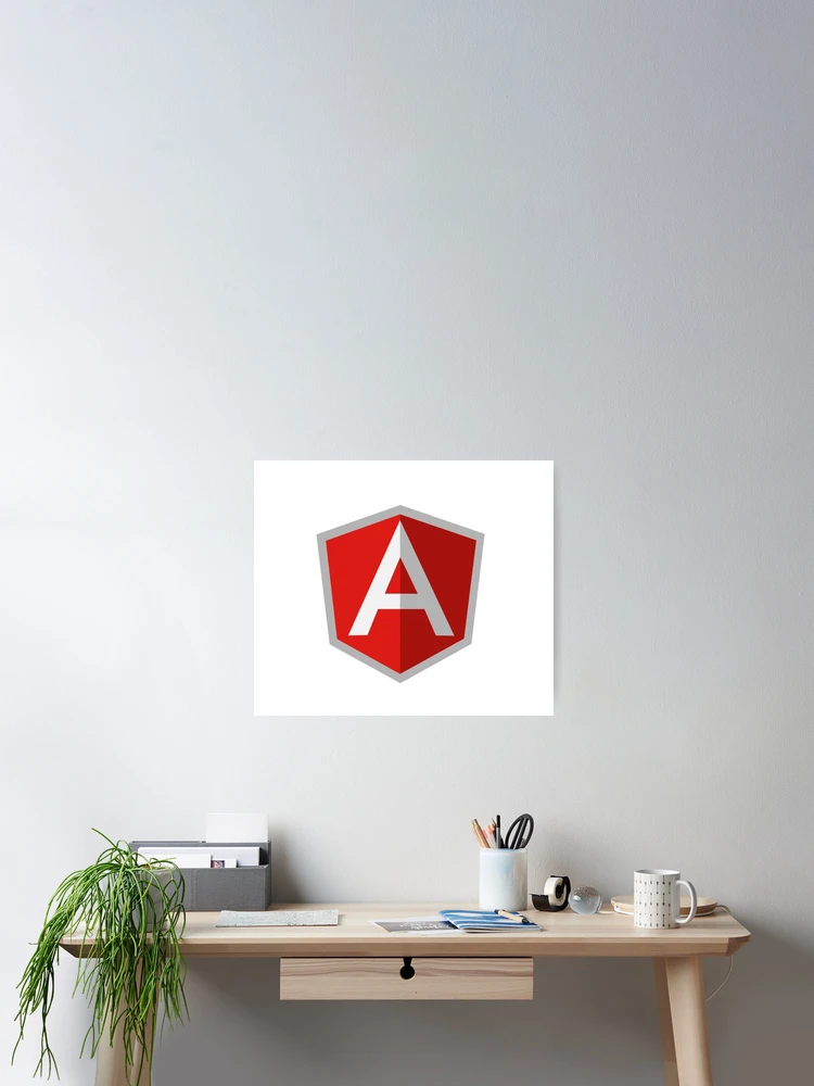 Thumbnail 2 of 3, Poster, angularjs angular js javascript designed and sold by yourgeekside.