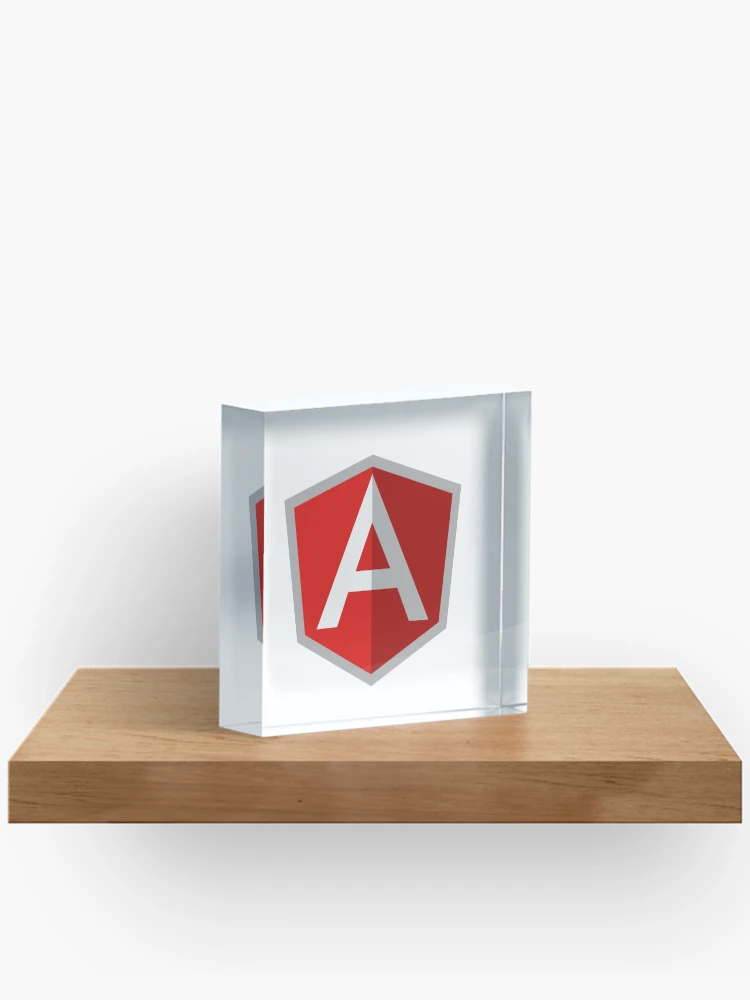 Thumbnail 2 of 5, Acrylic Block, angularjs angular js javascript designed and sold by yourgeekside.