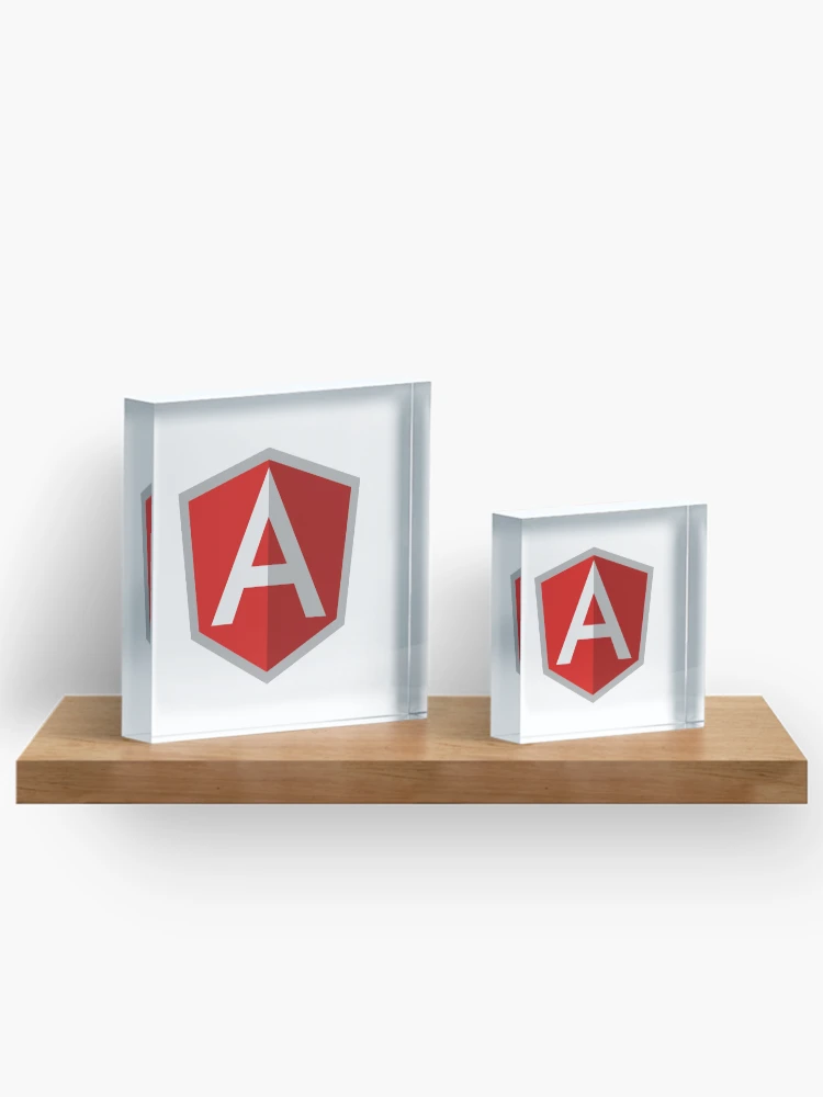 Thumbnail 3 of 5, Acrylic Block, angularjs angular js javascript designed and sold by yourgeekside.