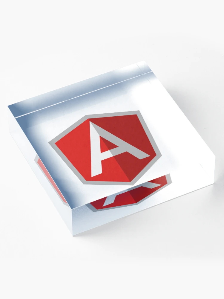 Thumbnail 4 of 5, Acrylic Block, angularjs angular js javascript designed and sold by yourgeekside.