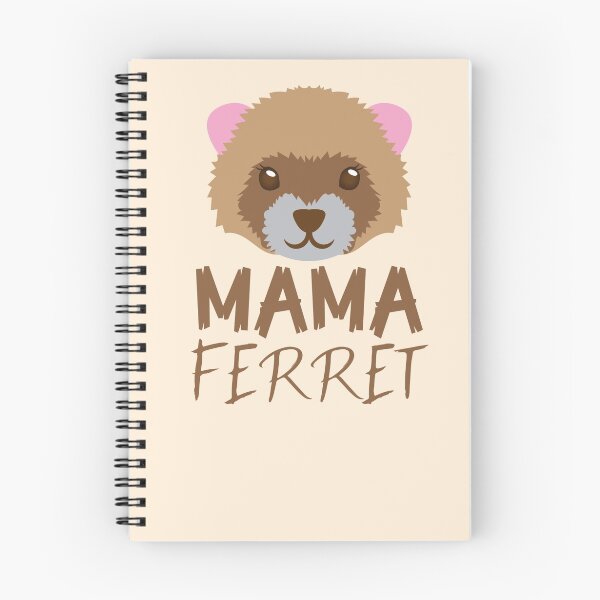 Item preview, MAMA FERRET (with matching Papa Ferret and Baby Ferret) designed and sold by jazzydevil.