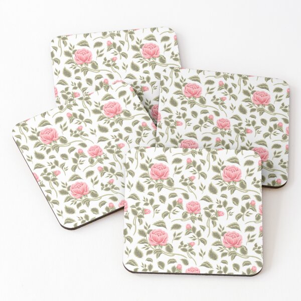 Item preview, Vintage Pink Watercolor Rose Seamless Pattern designed and sold by silviaol.