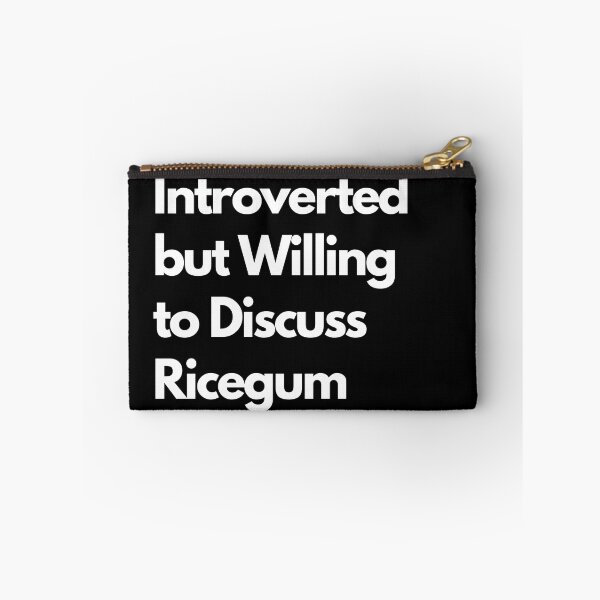 Item preview, Introverted but Willing to Discuss Ricegum designed and sold by LAST WEEK'S STOLEN AESTHETICS.