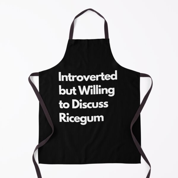 Item preview, Introverted but Willing to Discuss Ricegum designed and sold by LAST WEEK'S STOLEN AESTHETICS.
