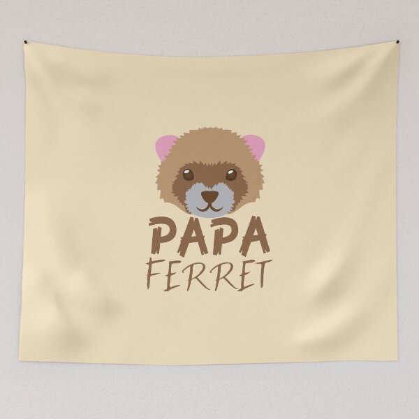 Item preview, PAPA FERRET (with matching Mama Ferret and Baby Ferret) designed and sold by jazzydevil.