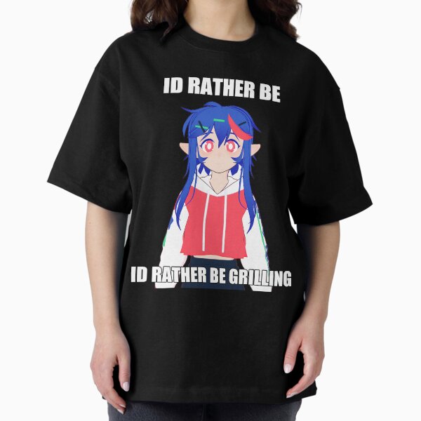 mimz would rather be grilling Oversized T-Shirt