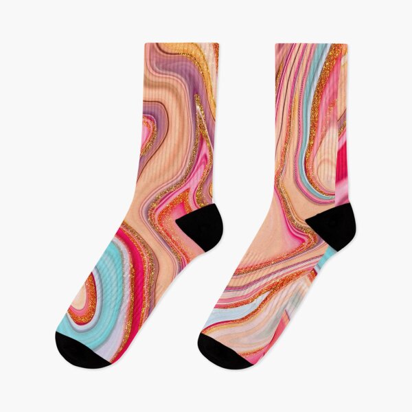 Item preview, Vibrant Mixed Color Glitter Marble Pattern designed and sold by silviaol.
