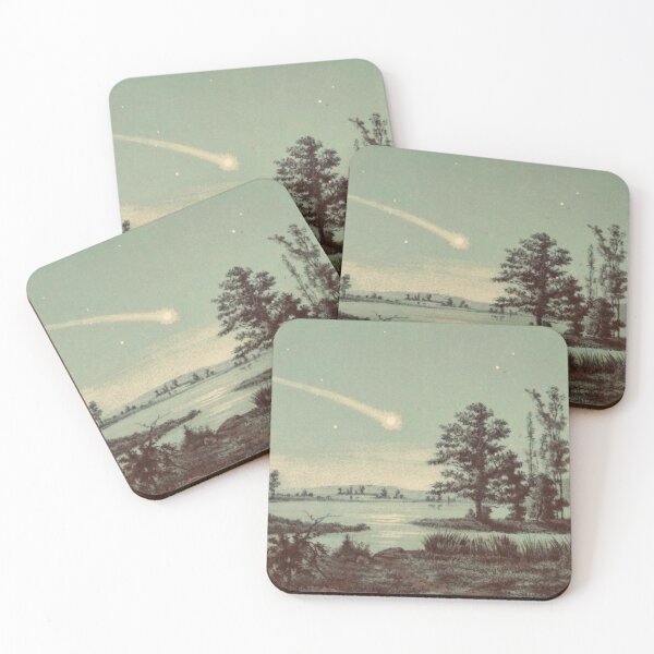 Item preview, Antique Landscape with Meteor designed and sold by jadeandjester.