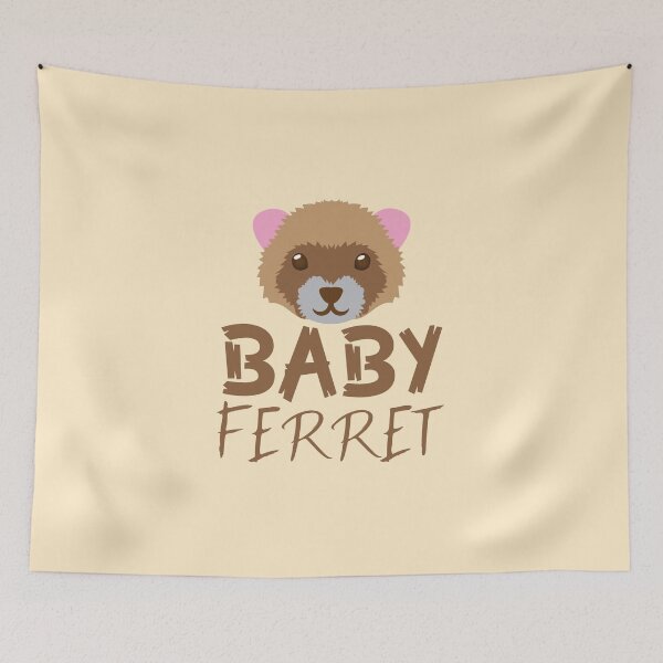 Item preview, BABY FERRET (with matching Mama Ferret and Papa Ferret) designed and sold by jazzydevil.