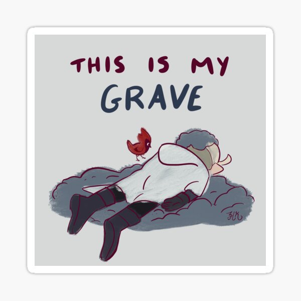 Item preview, "This Is My Grave" Hunter The Owl House designed and sold by Kai-Tea-Art.