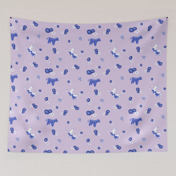 Item preview, Blueberry Cows (lavender) designed and sold by C4ptainRavioli.