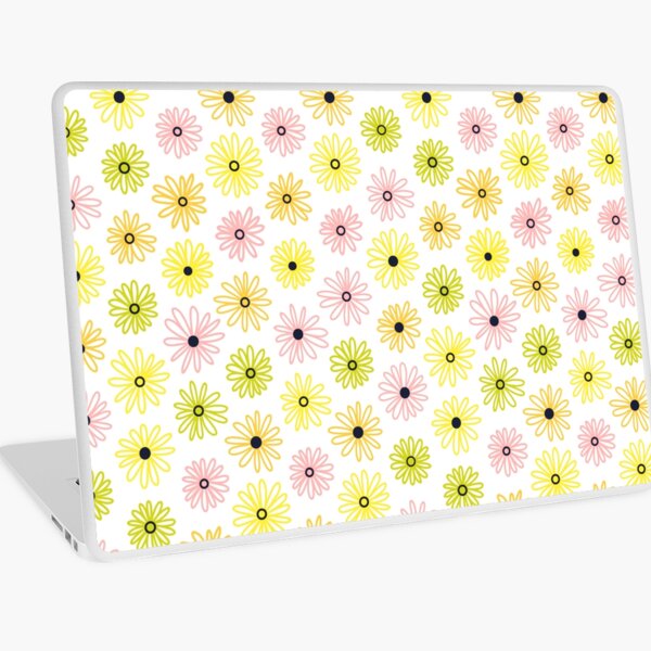 Daisy Field | Floral Daisy Pattern | Lemonade Laptop Skin