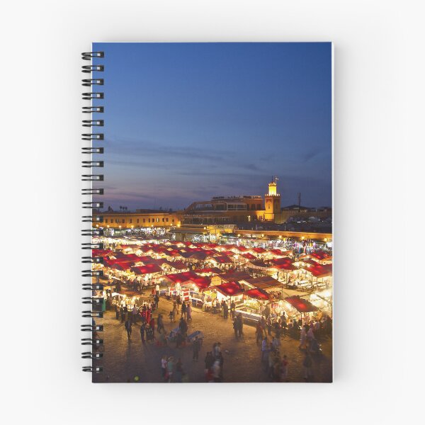Artikelvorschau, Platz Jamaa El Fana Marrakesch Nacht Marokko Maroc entworfen und verkauft von NapiStore.