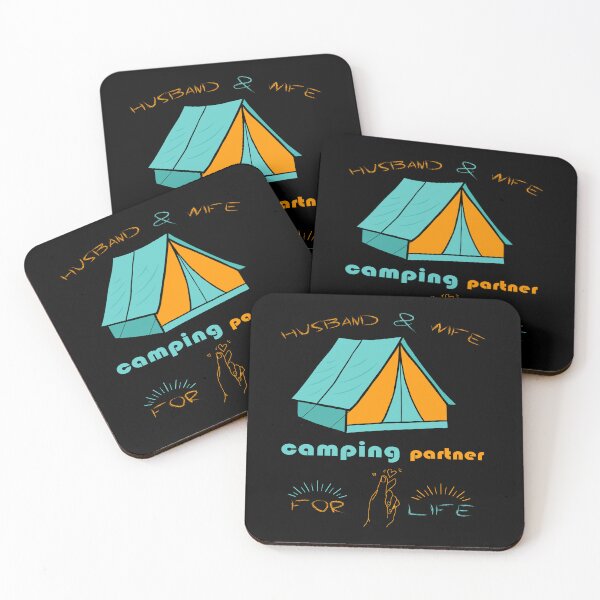Item preview, husband and wife camping partner,gift for husband,gift for wife,camping lovers ,gift for couple,camping gift designed and sold by adnane4off.