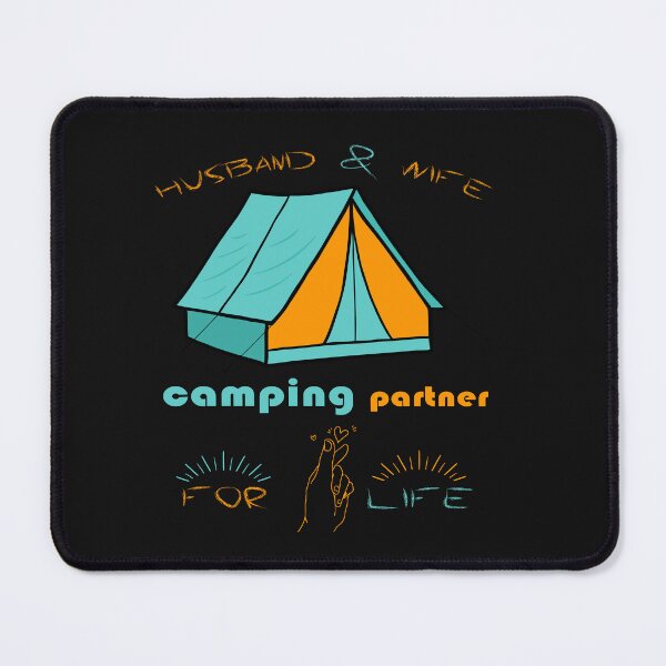 Item preview, husband and wife camping partner,gift for husband,gift for wife,camping lovers ,gift for couple,camping gift designed and sold by adnane4off.