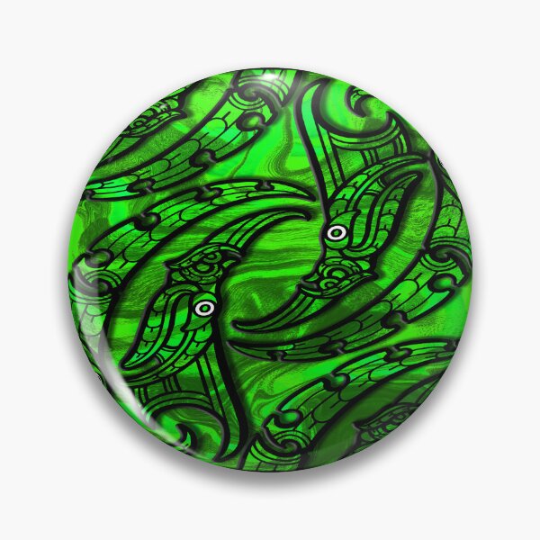 Item preview, TNT - manaia moko GREEN designed and sold by TNT-STYLEZ.