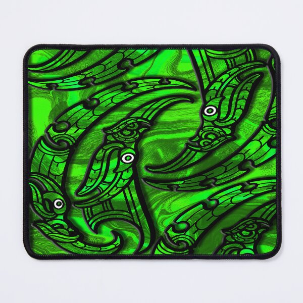 Item preview, TNT - manaia moko GREEN designed and sold by TNT-STYLEZ.