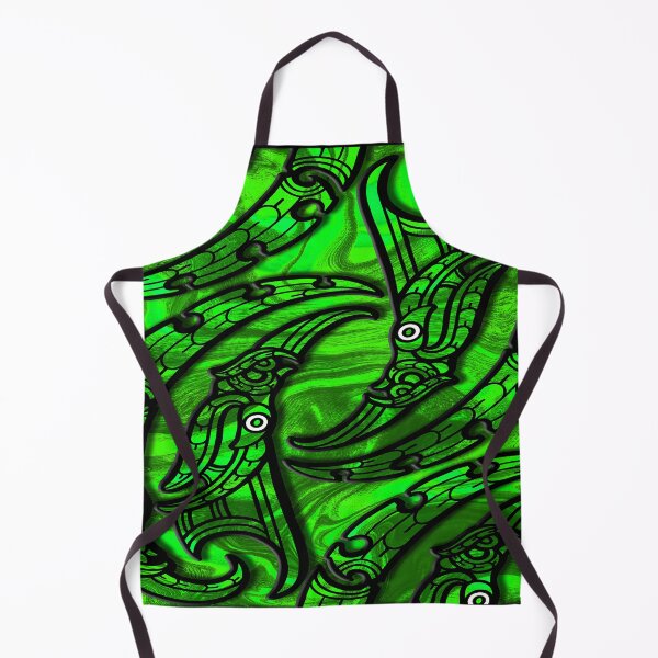 Item preview, TNT - manaia moko GREEN designed and sold by TNT-STYLEZ.