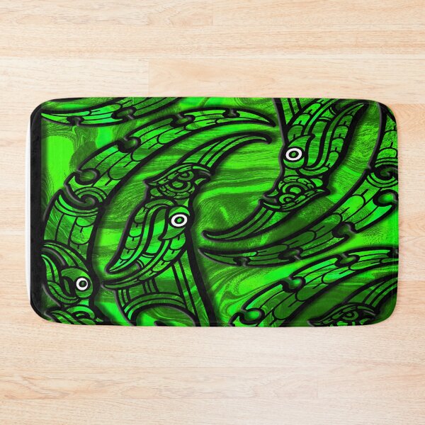 Item preview, TNT - manaia moko GREEN designed and sold by TNT-STYLEZ.