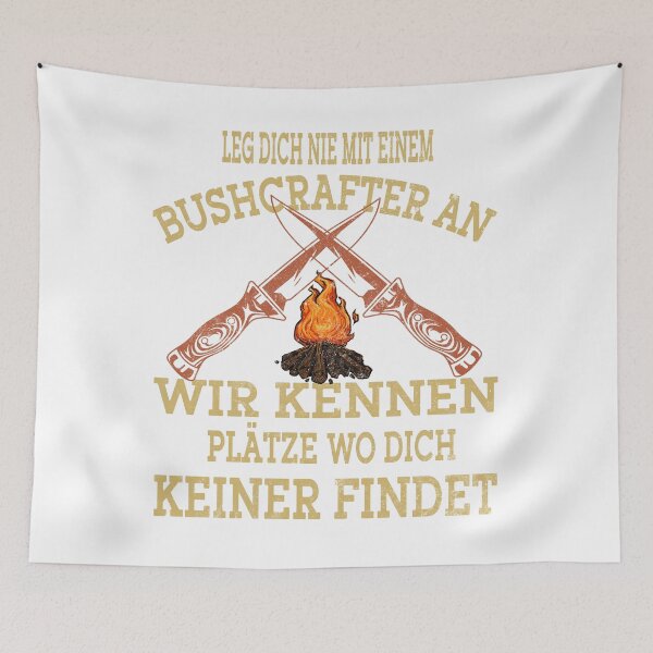 Item preview, Leg dich nicht mit einem Bushcrafter an designed and sold by Wildchagapicker.