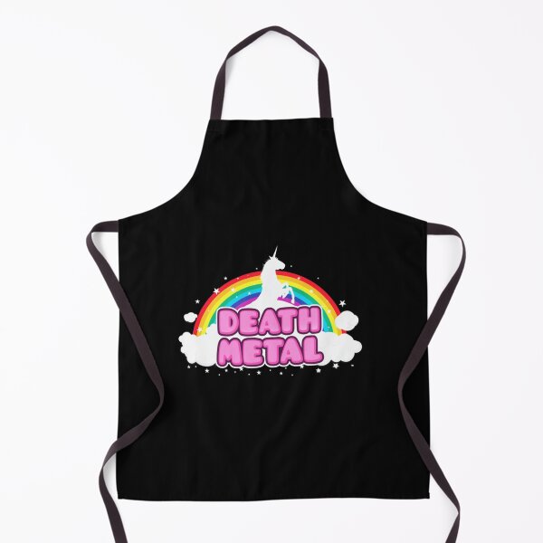 Item preview, DEATH METAL! (Funny Unicorn  Rainbow Mosh Parody Design)   designed and sold by keithross74.