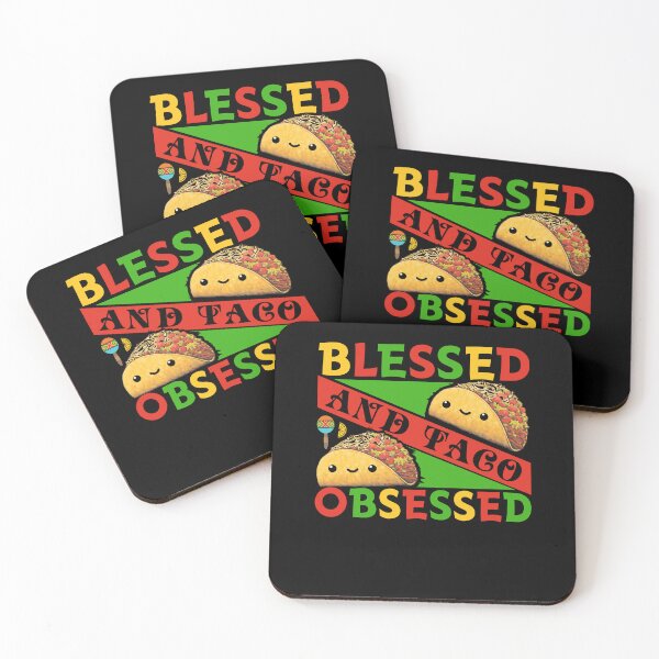 Item preview, Blessed And Taco Obsessed designed and sold by NanoYell.