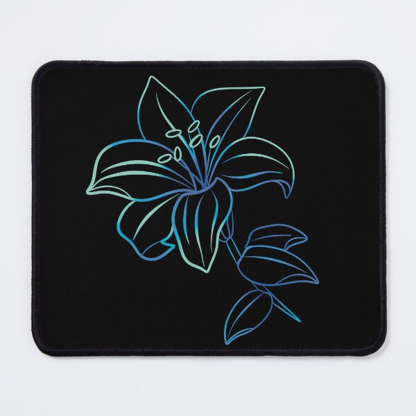 Item preview, Blue Lily - Digital Art designed and sold by TLGdrawings.