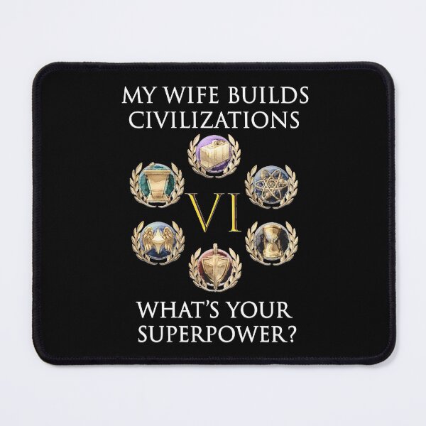 Item preview, WIFE BUILDS CIVILIZATIONS designed and sold by Image NDesign.