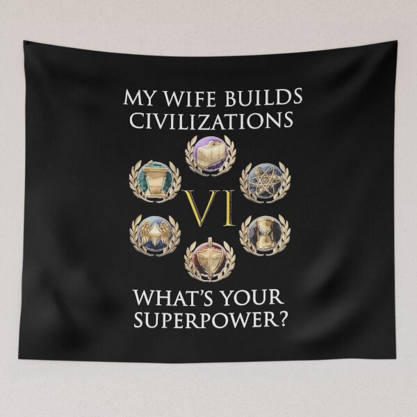 Item preview,  WIFE BUILDS CIVILIZATIONS designed and sold by Image NDesign.