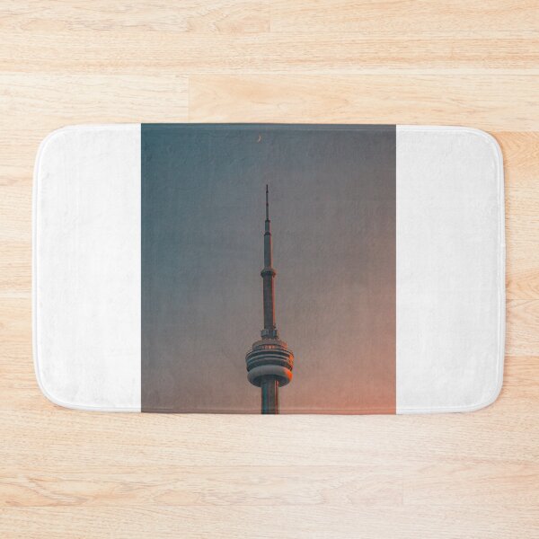 Item preview, Toronto CN Tower Canada with moon designed and sold by WeBestdesign.