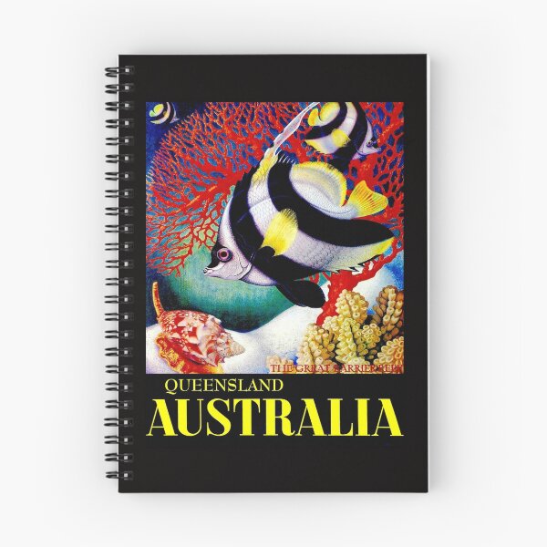 Item preview, "AUSTRALIA QUEENSLAND"Great Barrier Reef Tourism Print designed and sold by posterbobs.
