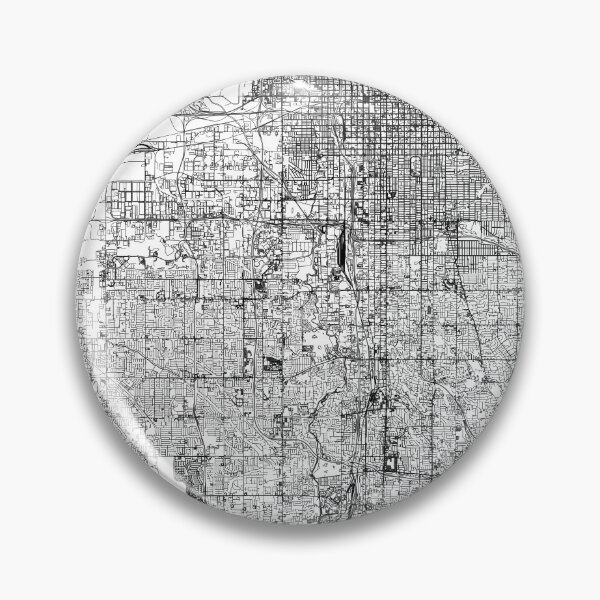 Item preview, Salt Lake City White Map designed and sold by multiplicitymap.