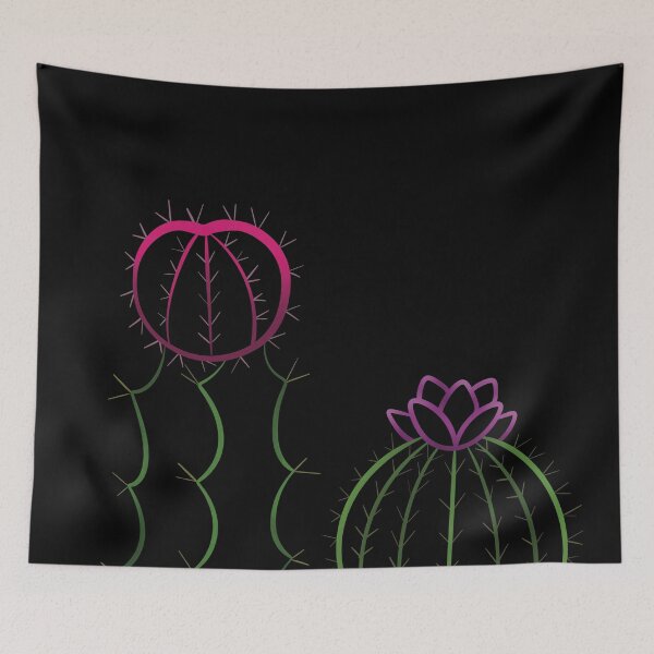 Item preview, Moon Cactus & Ball Cactus - Digital Art designed and sold by TLGdrawings.