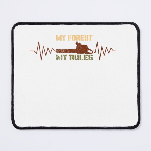 Item preview, Heartbeat Kettensäge My Forest My Rules designed and sold by Wildchagapicker.