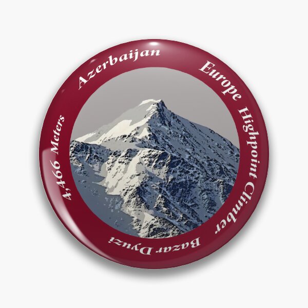 Item preview, Azerbaijan Europe Highpoint Climber designed and sold by janraydesigns.
