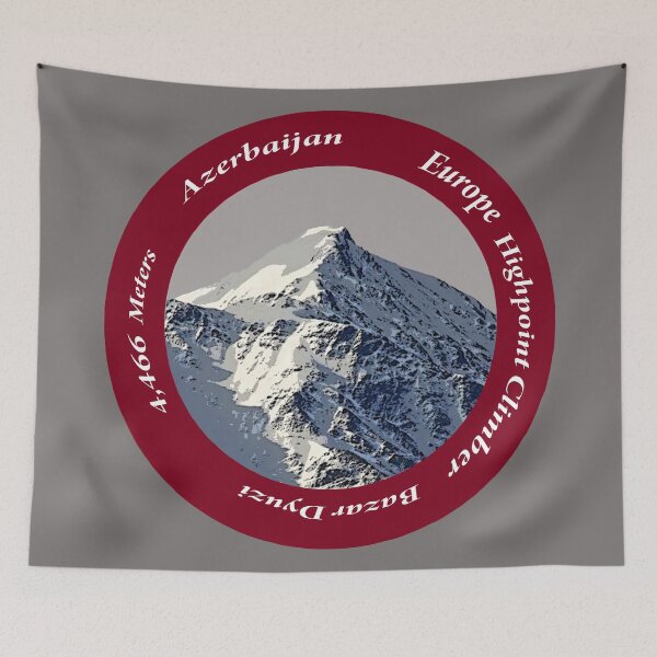 Item preview, Azerbaijan Europe Highpoint Climber designed and sold by janraydesigns.