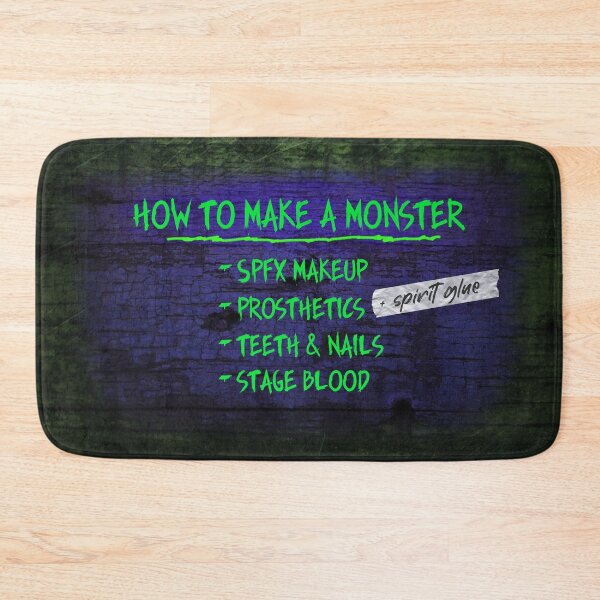 Item preview, How to Make a Monster | Halloween goth art designed and sold by VampyreZen.