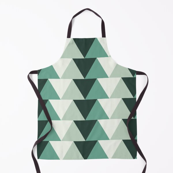 Item preview, Abstract Geometric Pattern Made Out Of Green Triangles designed and sold by HopefulFlower.