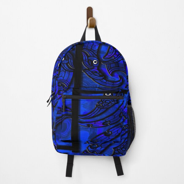 Item preview, TNT - manaia moko BLUE designed and sold by TNT-STYLEZ.