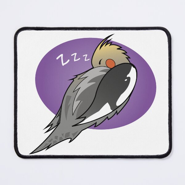 Item preview, Sleepy Cockatiel designed and sold by ArtsyAmbino.
