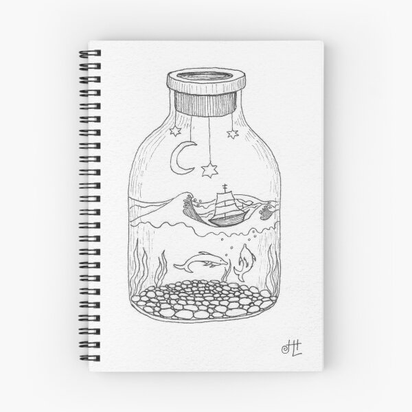 Item preview, Ship in a Bottle designed and sold by HeidiArts.