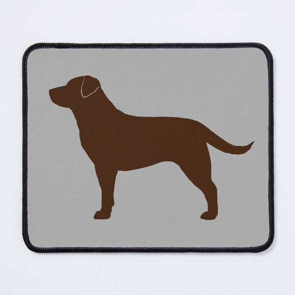 Item preview, Chocolate Labrador Retriever Silhouette(s) designed and sold by Jenn Inashvili.