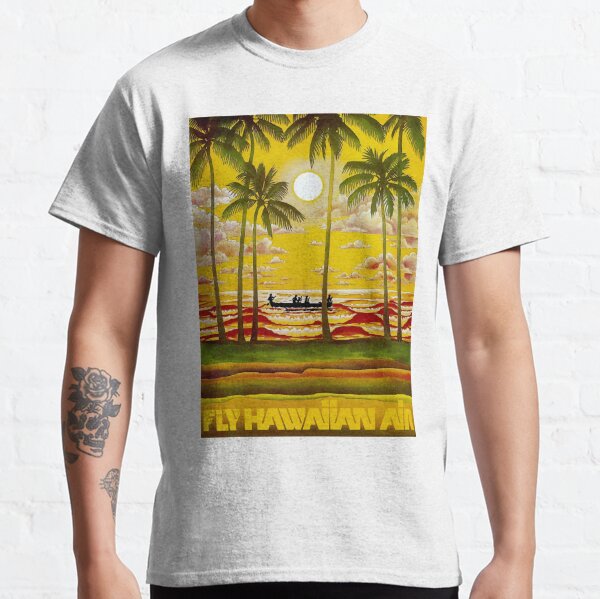 HAWAIIAN AIR; Travel and Tourism Print Classic T-Shirt