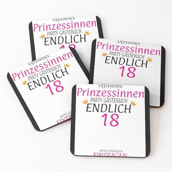 Item preview, Party Guest Book, Princesses 18 Birthday designed and sold by Wildchagapicker.
