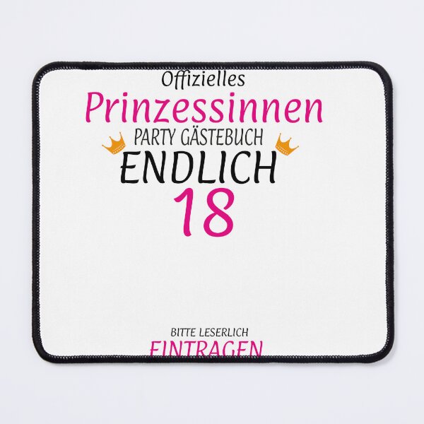 Item preview, Party Guest Book, Princesses 18 Birthday designed and sold by Wildchagapicker.