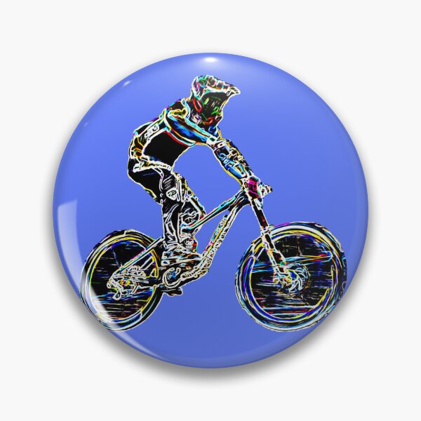 Item preview, downhill mountain biking designed and sold by ricobarinas.