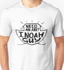 Need and Ark I Noah Guy Funny Christian Humor Unisex T-Shirt